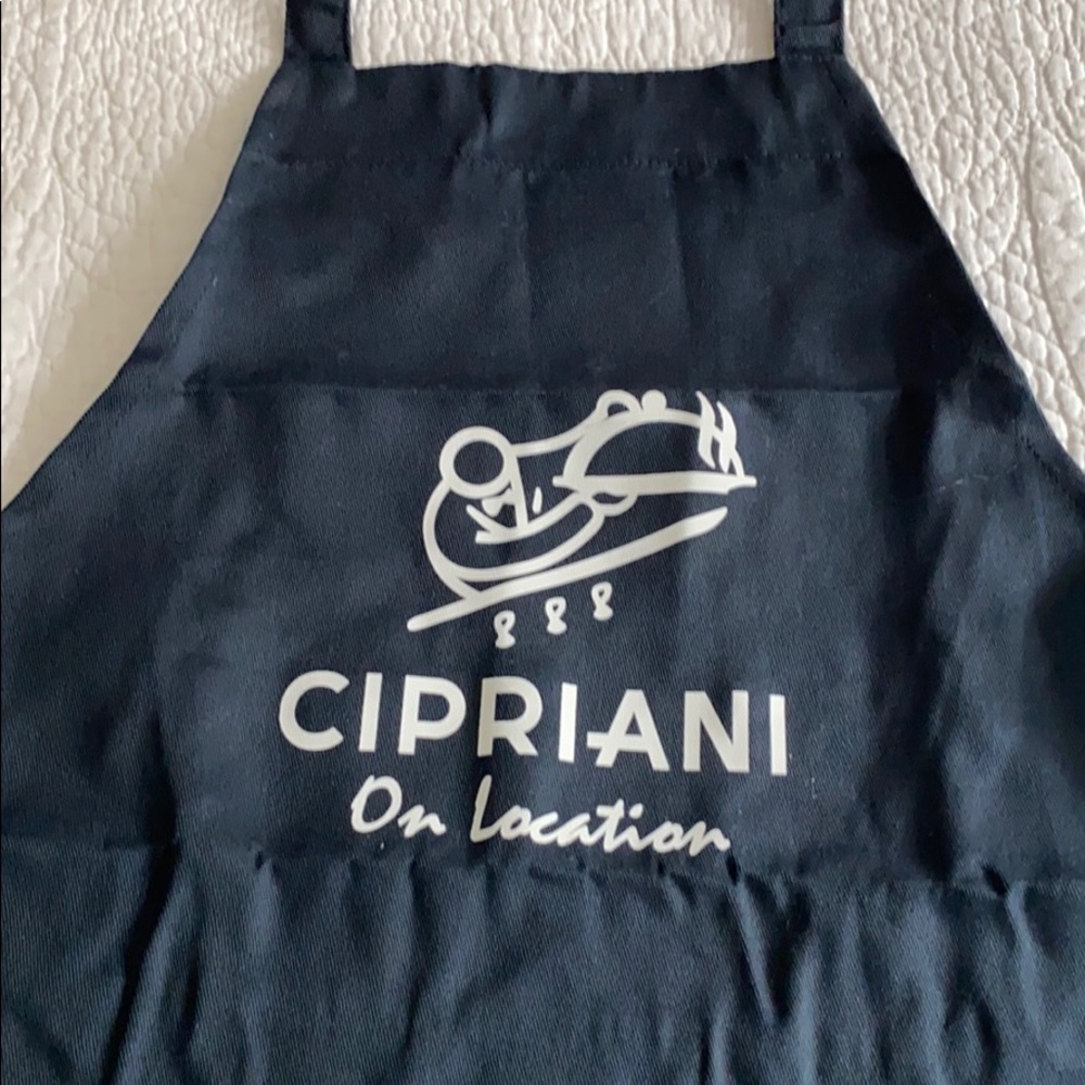 Apron from the Cipriani Italian Restaurants.